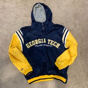 Vintage Georgia Tech Windbreaker - G-lll Sports